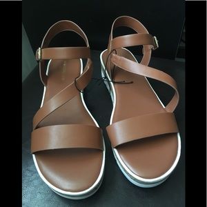 Brand new Marc Fisher Wedge sandals